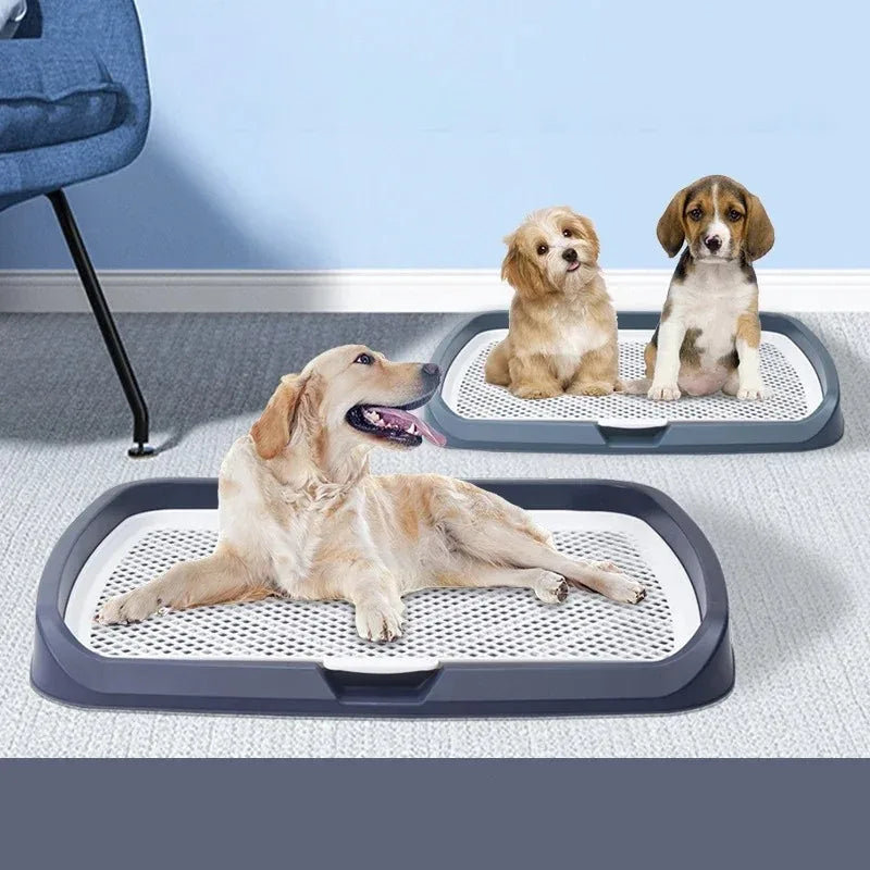 Indoor Anti Slip Reusable Mesh Dog Potty Training Tray