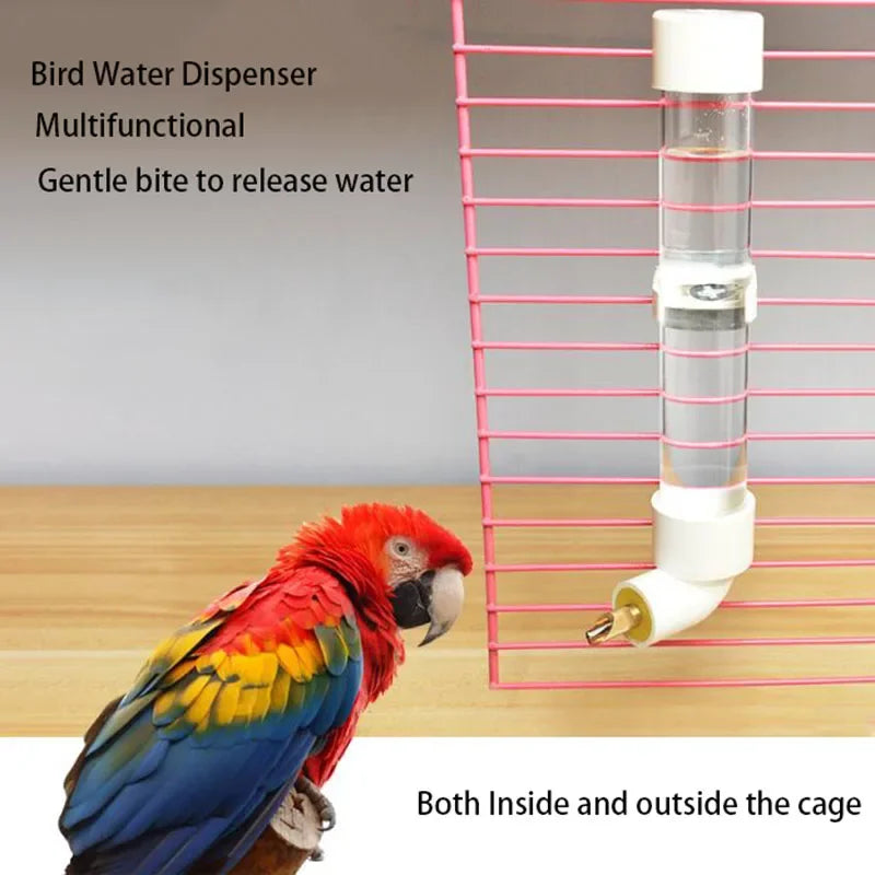 Mountable Bird And Hamster Water Drinking Dispenser Bottle