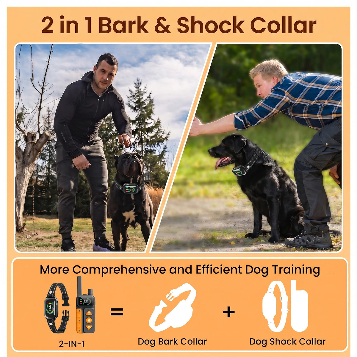 PaiPaitek AI Dog Training Collar With Long Range Waterproof