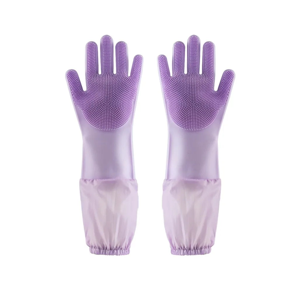 Silicone Pet Bathing Glove For Dog And Cat Grooming