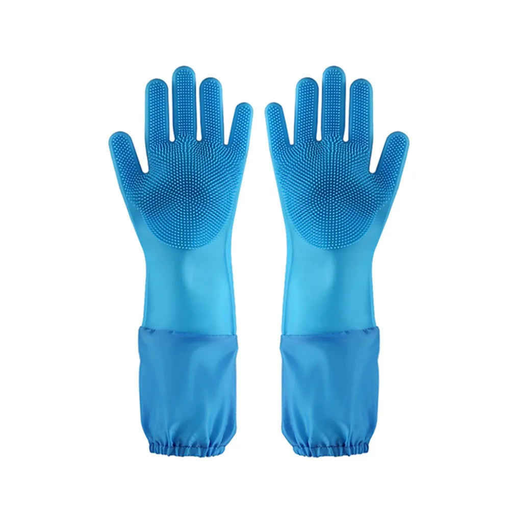 Silicone Pet Bathing Glove For Dog And Cat Grooming