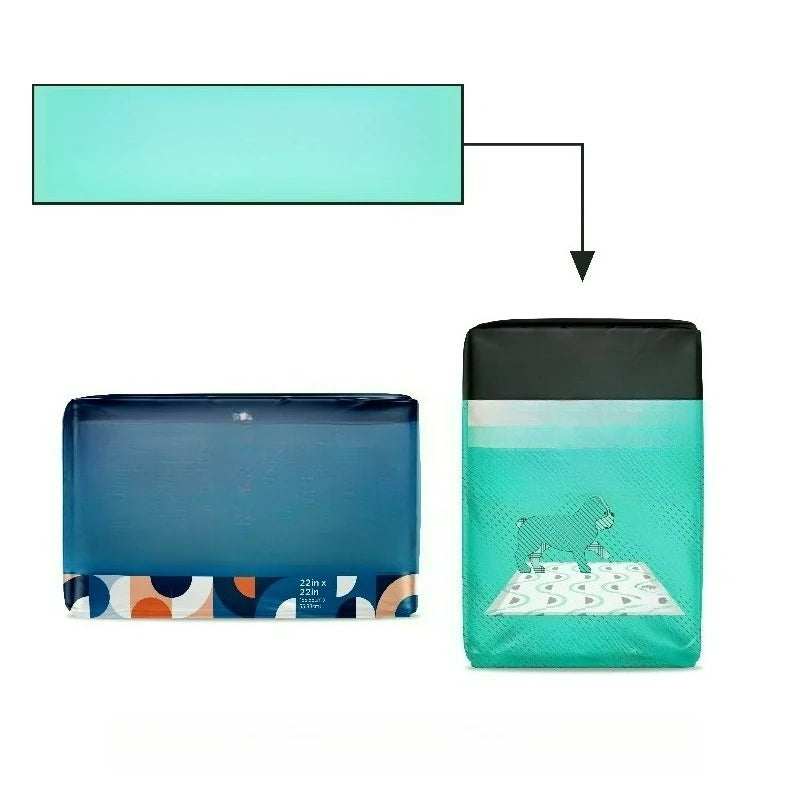Smart Print Dog Pads With Advanced Leak Free Wicking Technology