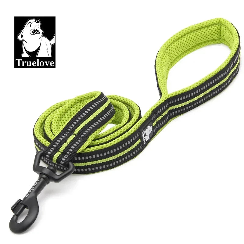 Truelove Reflective Padded Nylon Pet Dog Leash With Quick Release