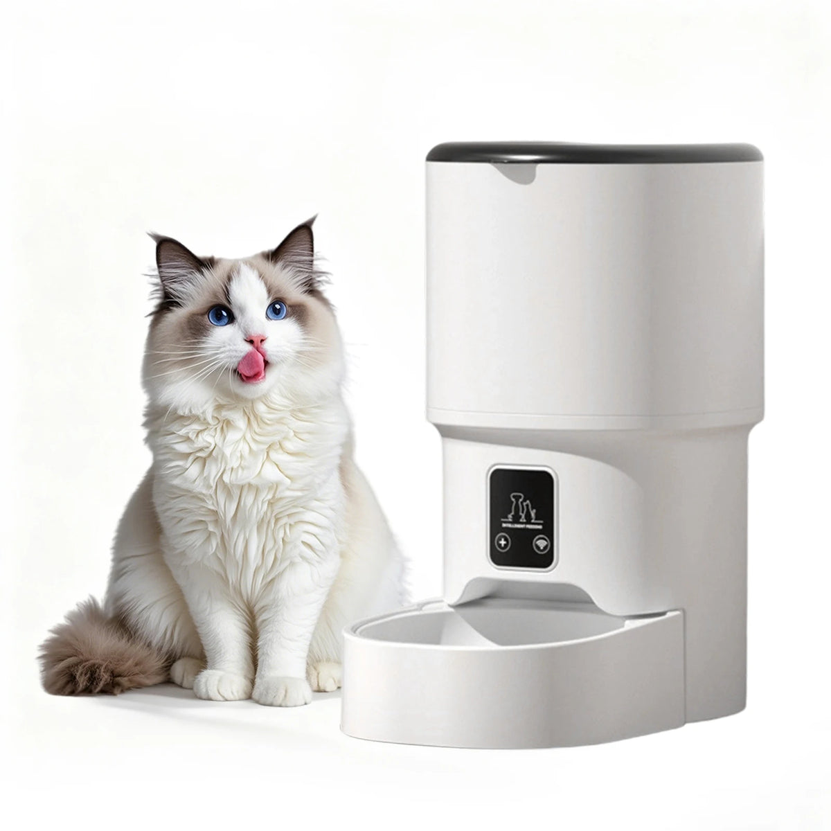 HiMiss Programmable Automatic Pet Feeder With Timer Portion Control