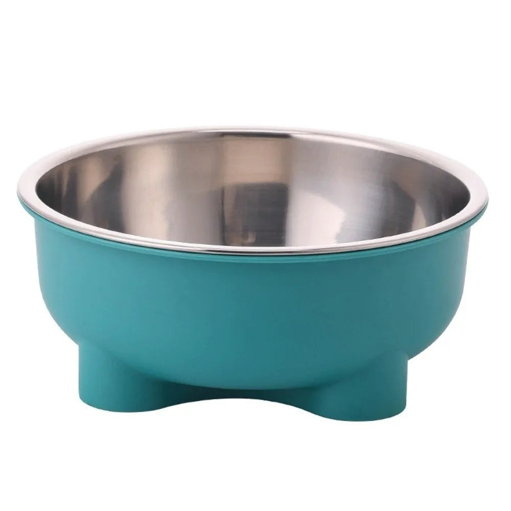 Durable Anti Spill Stainless Steel Cat Feeding Bowl