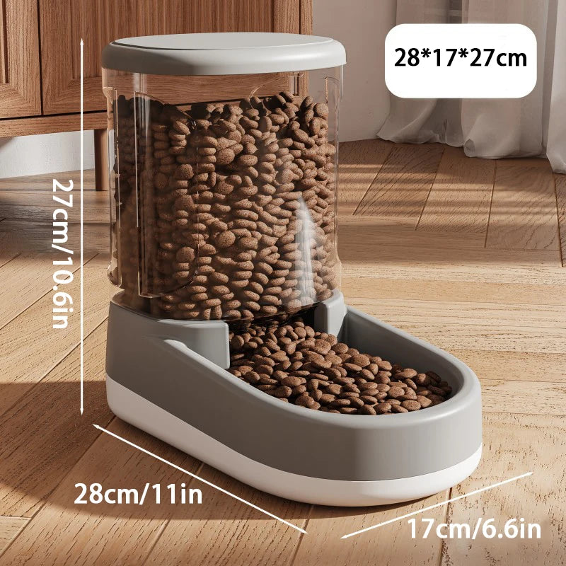 Large Capacity Plastic Pet Feeding Bowl For Dogs And Cats