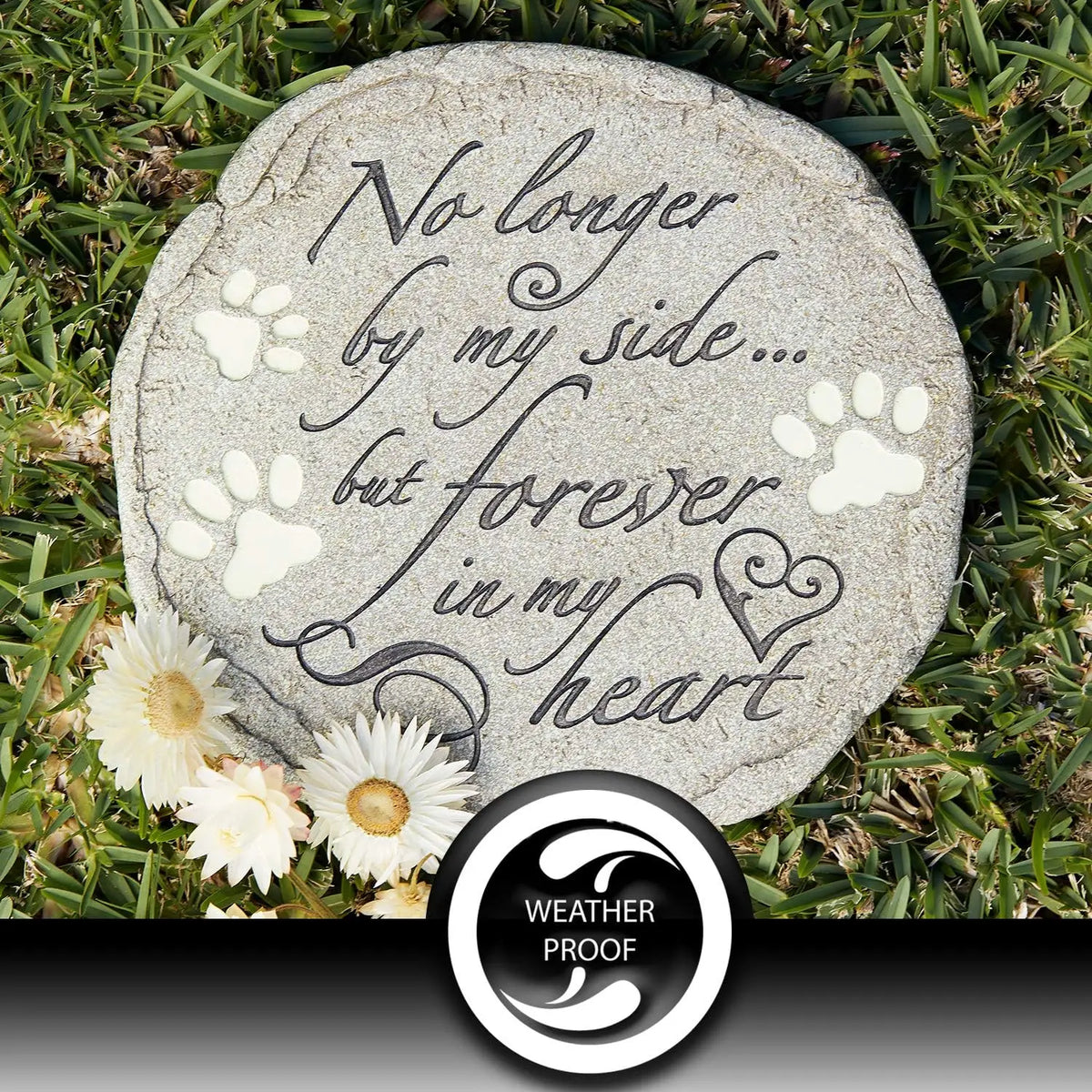 Premium Waterproof Pet Memorial Stone For Cats And Dogs
