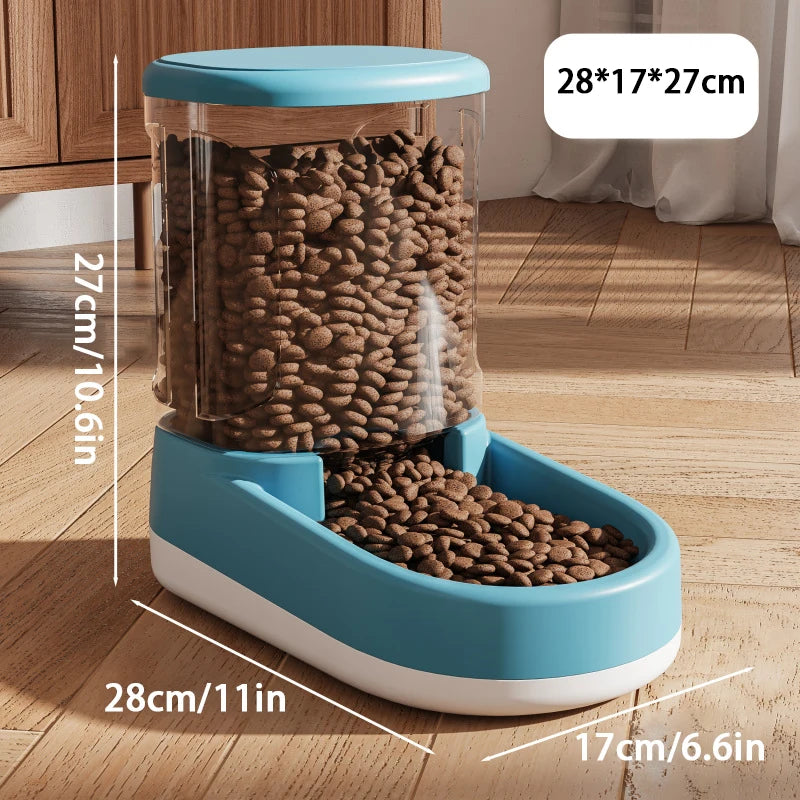 Large Capacity Plastic Pet Feeding Bowl For Dogs And Cats