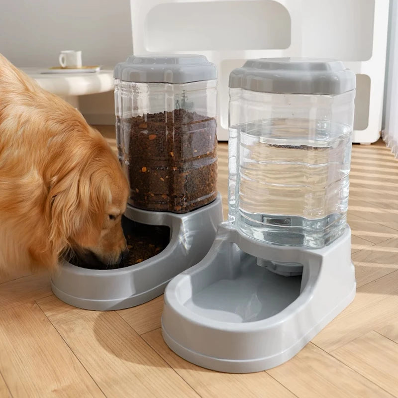 Large Capacity Plastic Pet Feeding Bowl For Dogs And Cats
