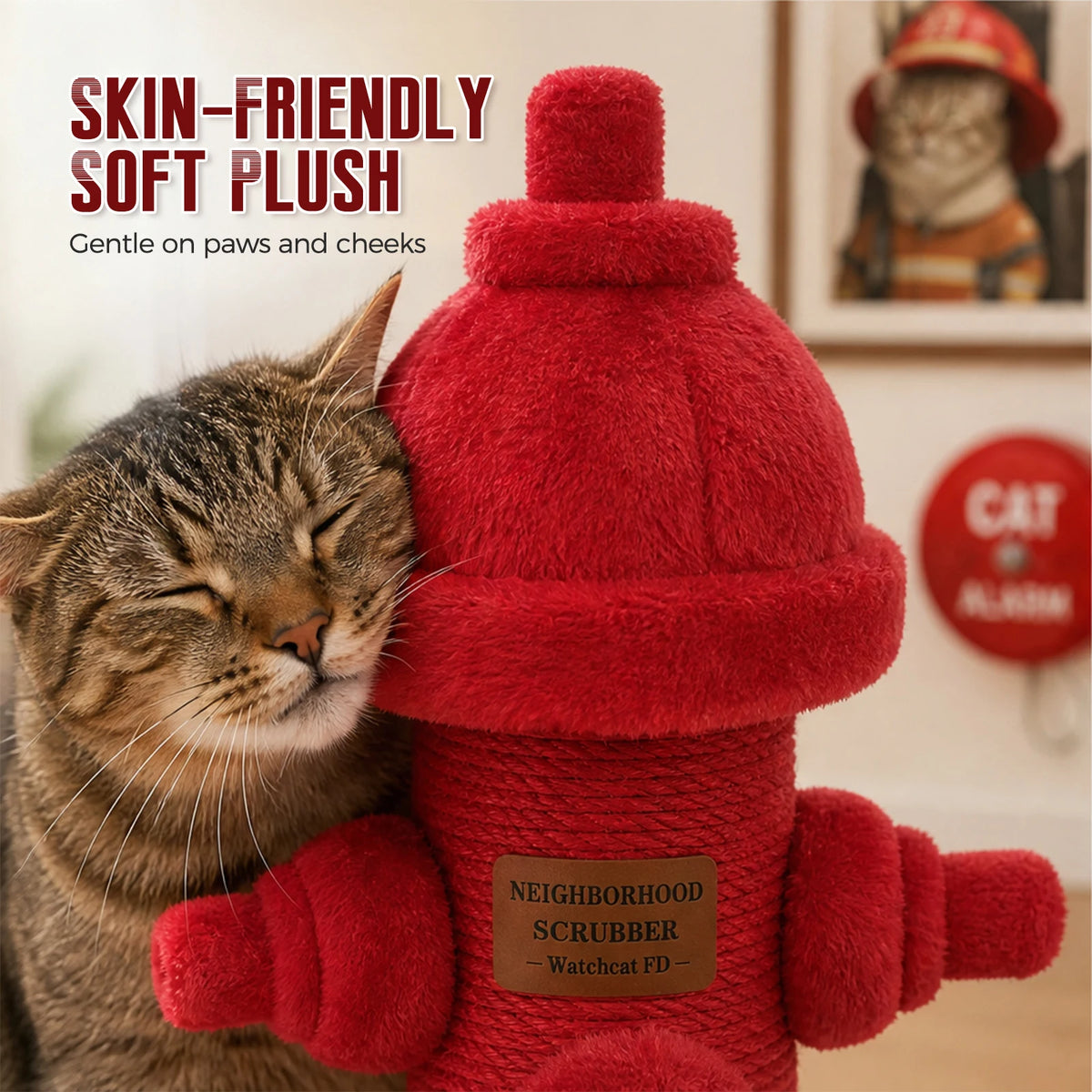 PAWZ Road Tall Sisal Cat Scratching Post For Indoor Cats