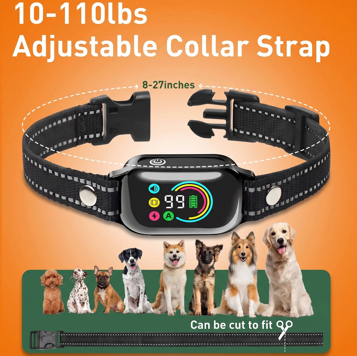 PaiPaitek AI Dog Training Collar With Long Range Waterproof