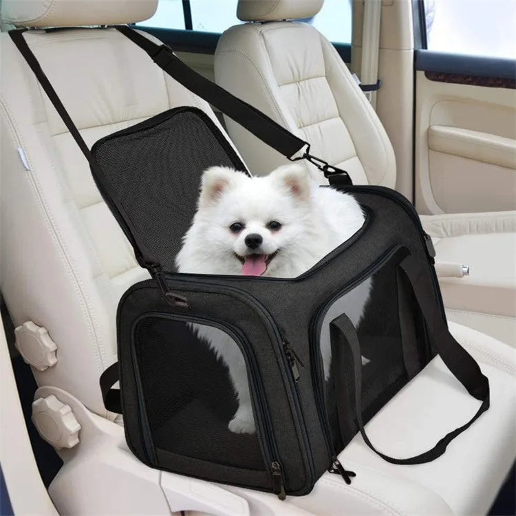 Breathable Foldable Pet Carrier Bag For Small Cats And Dogs