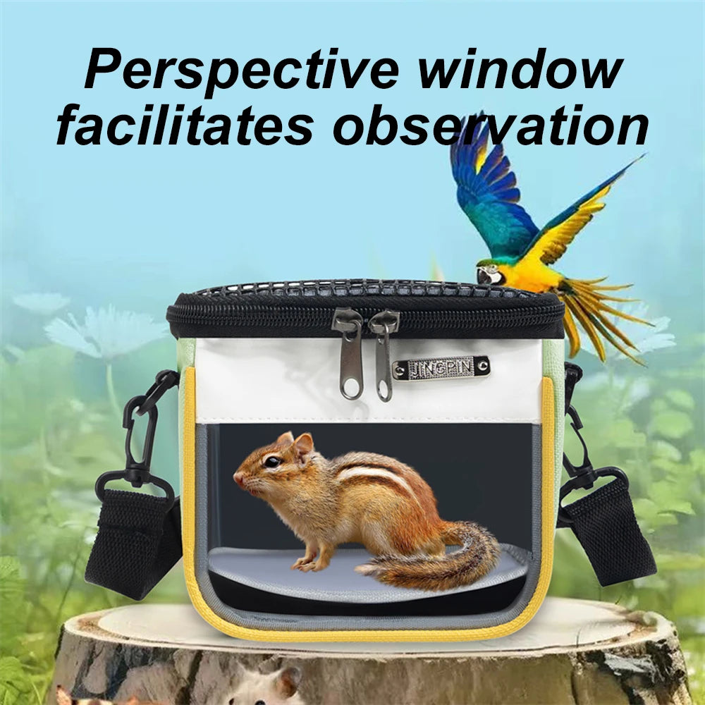 Portable Pet Travel Carrier With Breathable Mesh And Clear Window