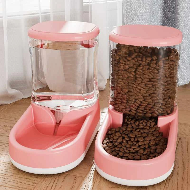 Large Capacity Plastic Pet Feeding Bowl For Dogs And Cats