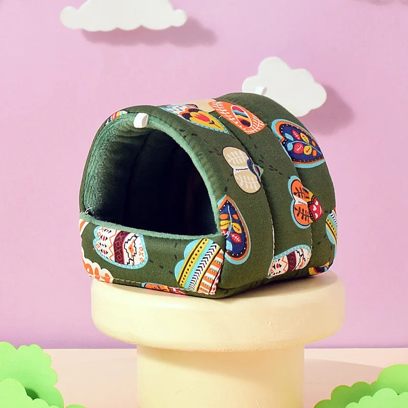 Soft Cotton Pet Sleeping House For Small Animals And Rabbits