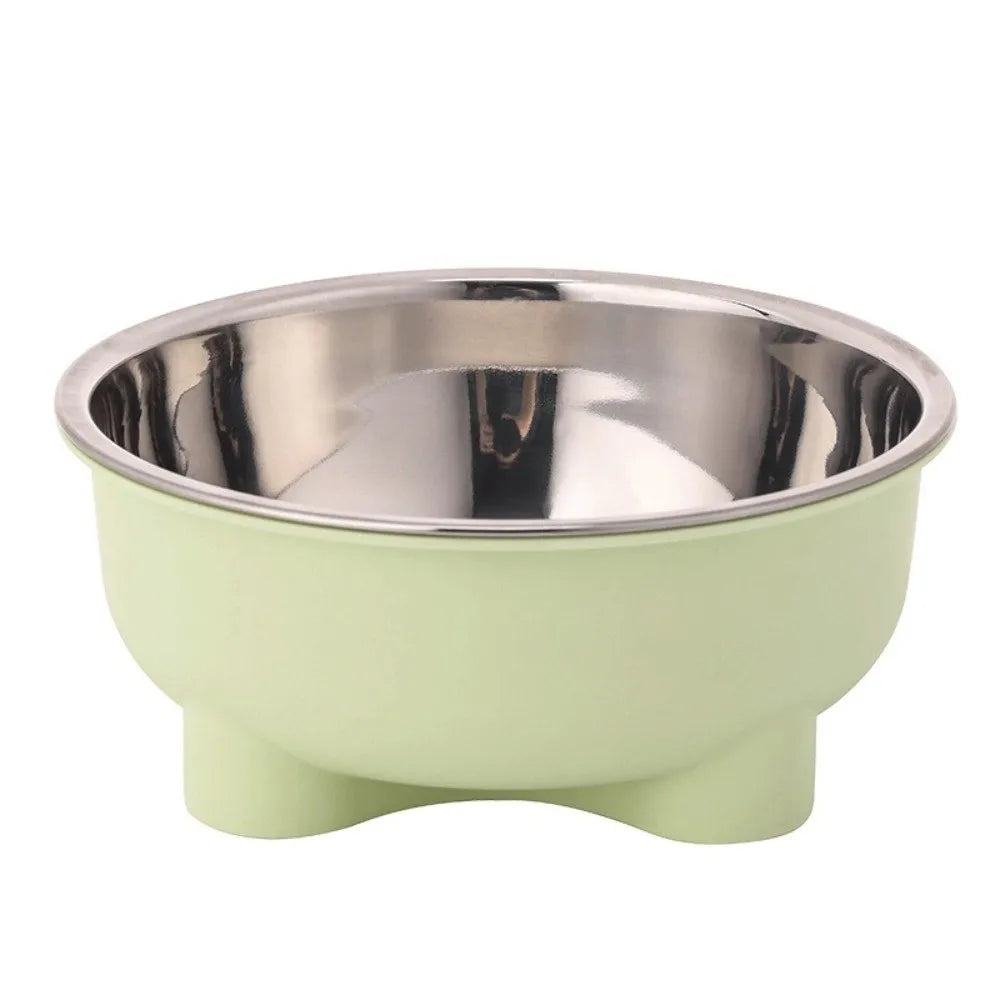 Durable Anti Spill Stainless Steel Cat Feeding Bowl