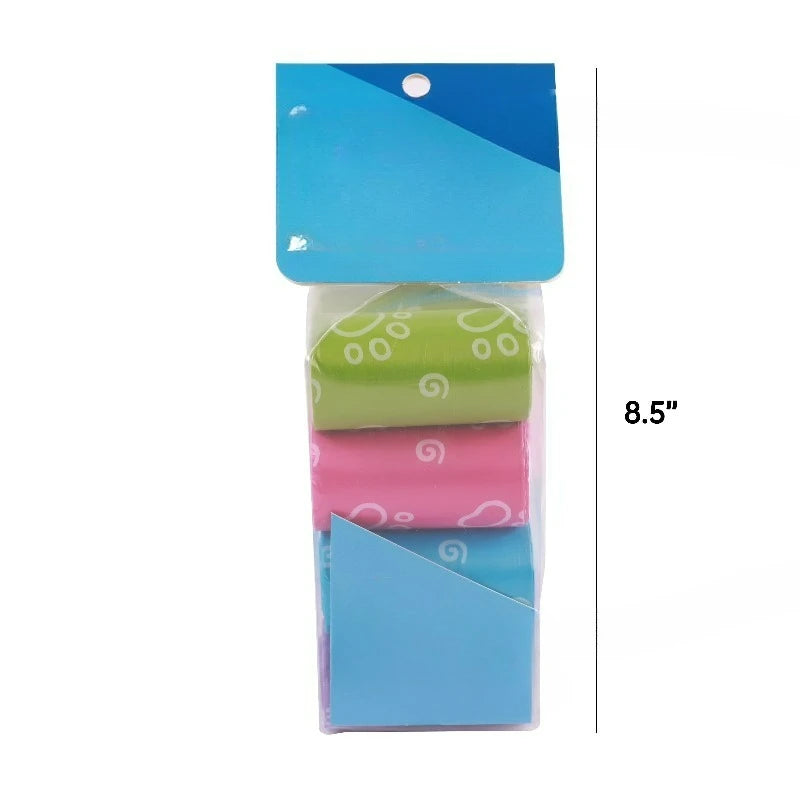 Premium Unscented Dog Waste Pickup Bags For Pet Walks