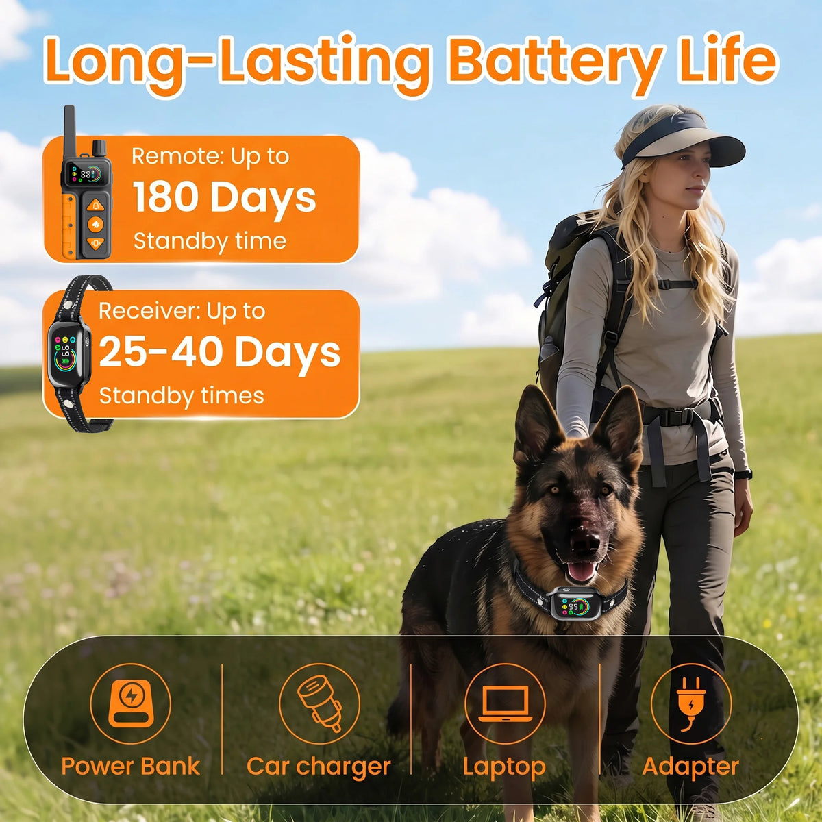 PaiPaitek AI Dog Training Collar With Long Range Waterproof