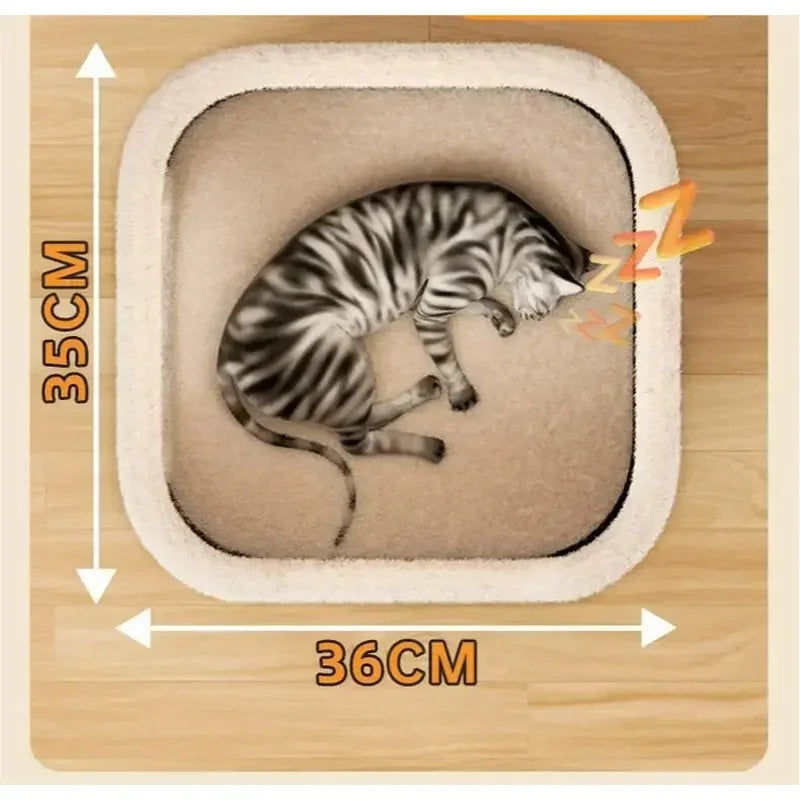 Modern Washable Cat Cave Bed Indoor Hideaway Nest For Pets