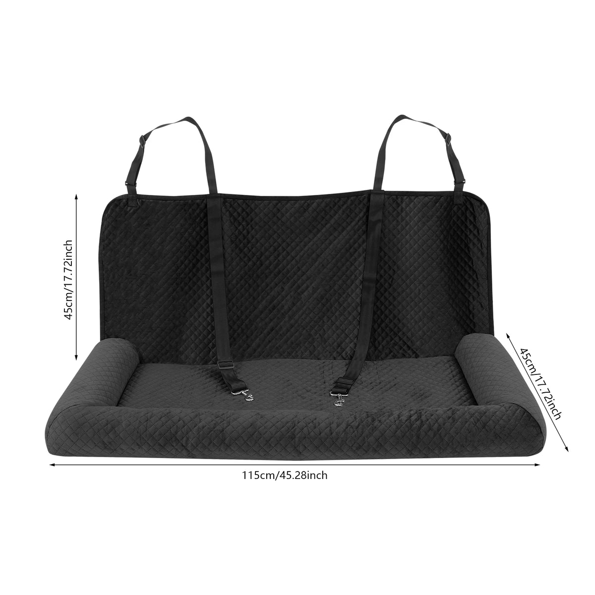 Durable Dog Car Seat With High Resilience Base For Pets