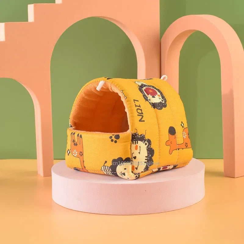 Soft Cotton Pet Sleeping House For Small Animals And Rabbits