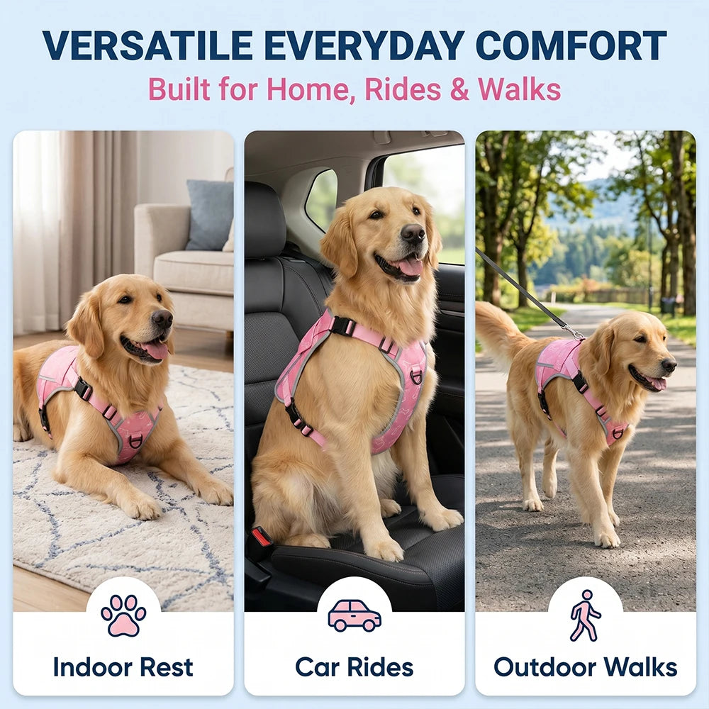 Breathable Dog Cooling Vest With Replaceable Cooling Packs