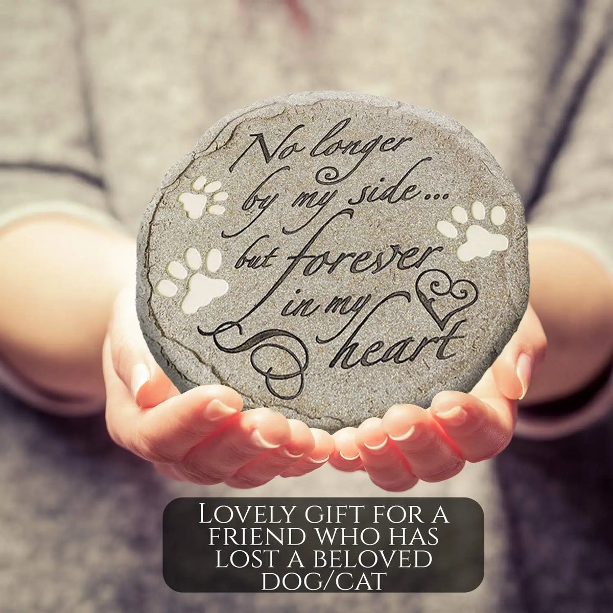 Premium Waterproof Pet Memorial Stone For Cats And Dogs
