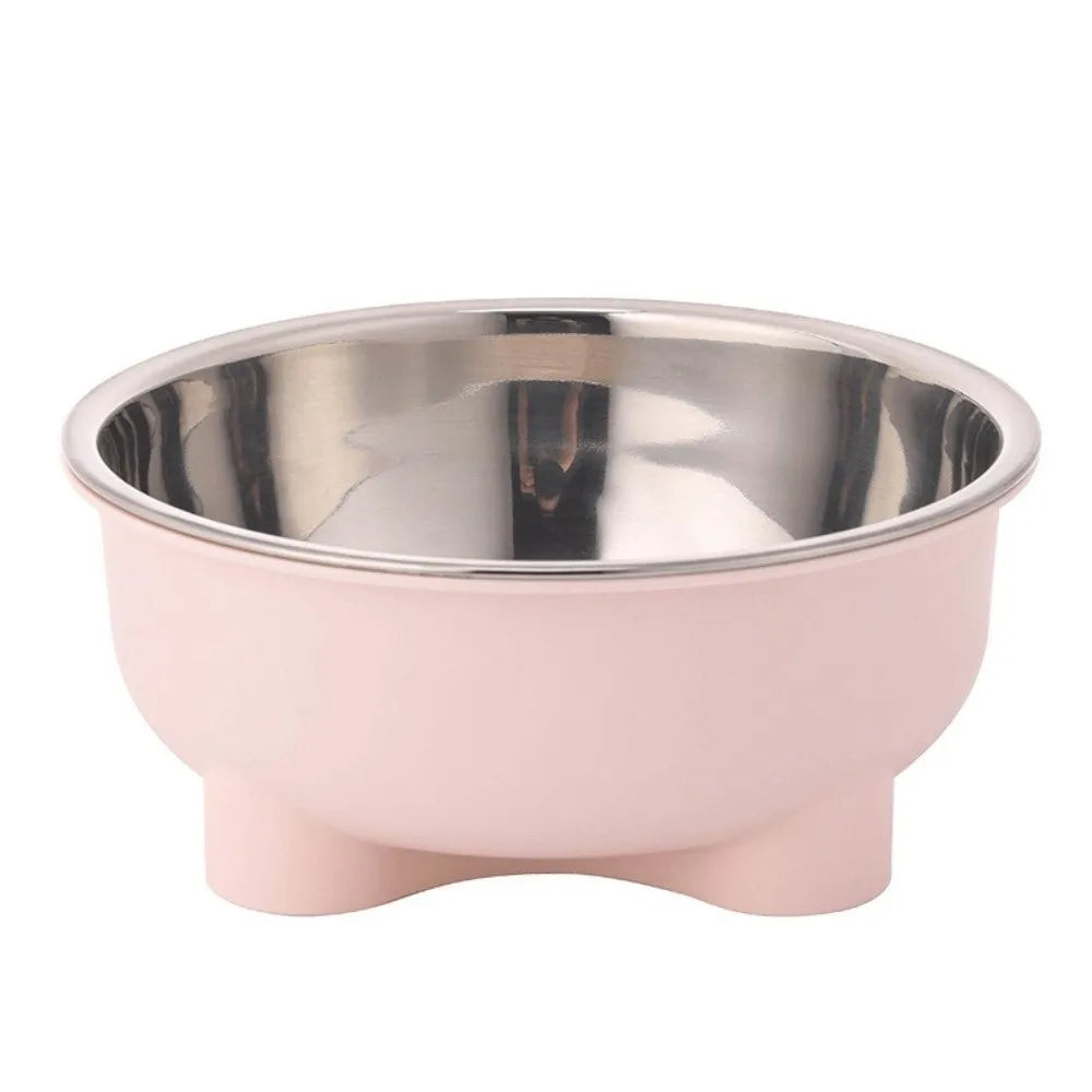 Durable Anti Spill Stainless Steel Cat Feeding Bowl