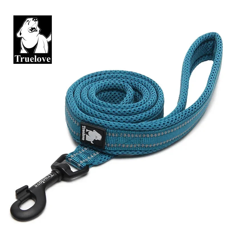 Truelove Reflective Padded Nylon Pet Dog Leash With Quick Release