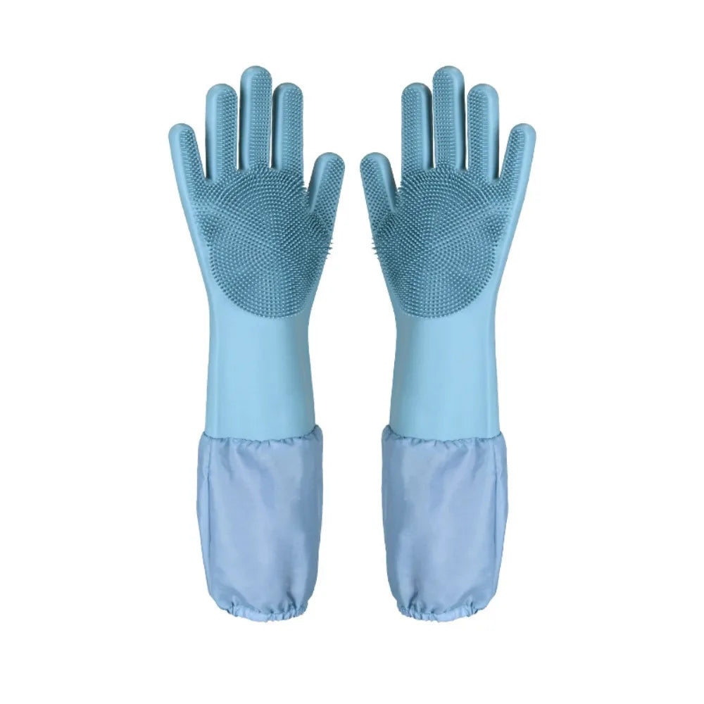 Silicone Pet Bathing Glove For Dog And Cat Grooming