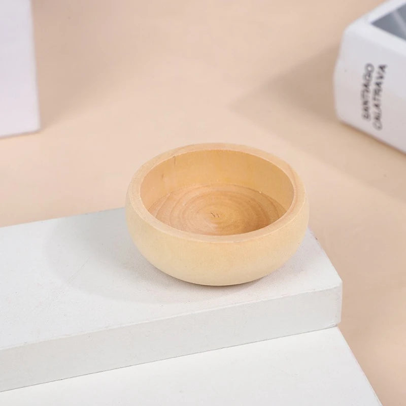 Wooden Pet Feeding Bowl For Hamsters Gerbils And Mice