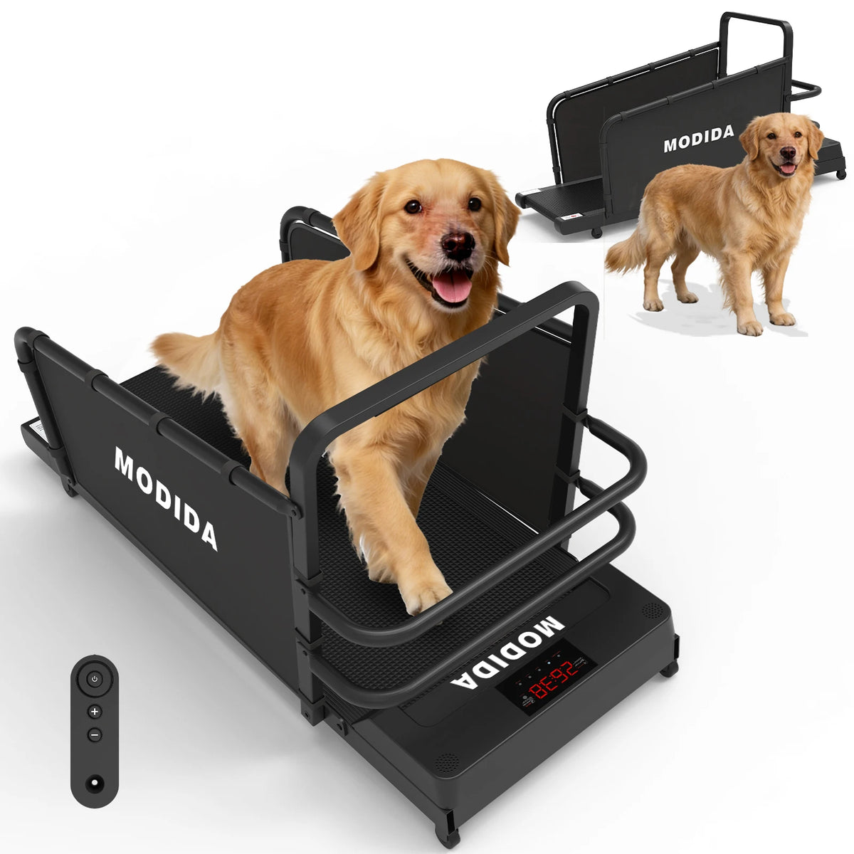Modida Dog Treadmill Adjustable Speed With Led Display