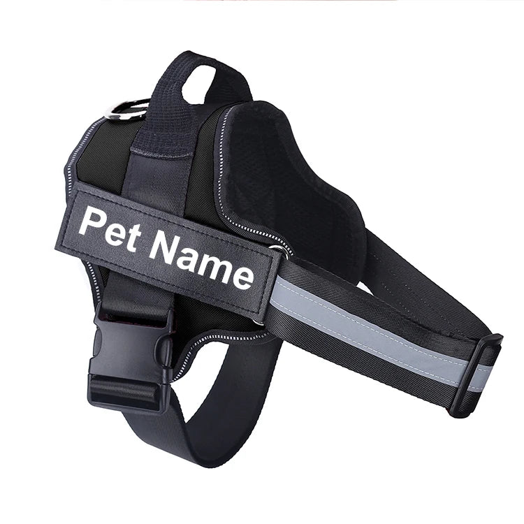 Bolux Adjustable Reflective No Pull Pet Dog Harness Vest