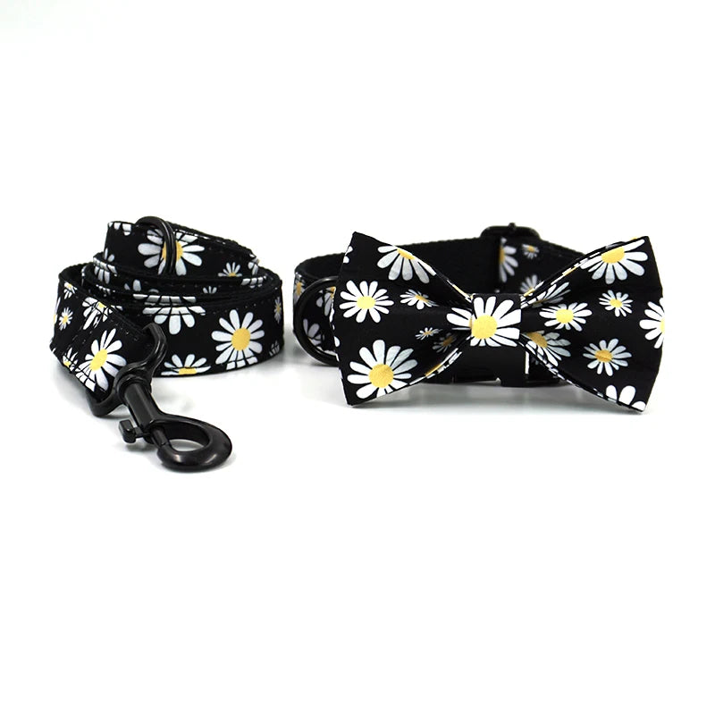 Glorious Kek Personalized Dog Harness Collar Leash Set