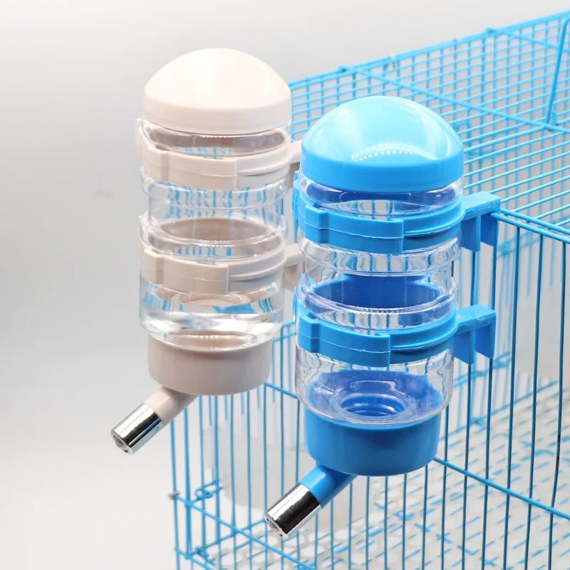 Jiec Automatic Pet Water Dispenser Hanging Bottle For Rabbits Hamsters