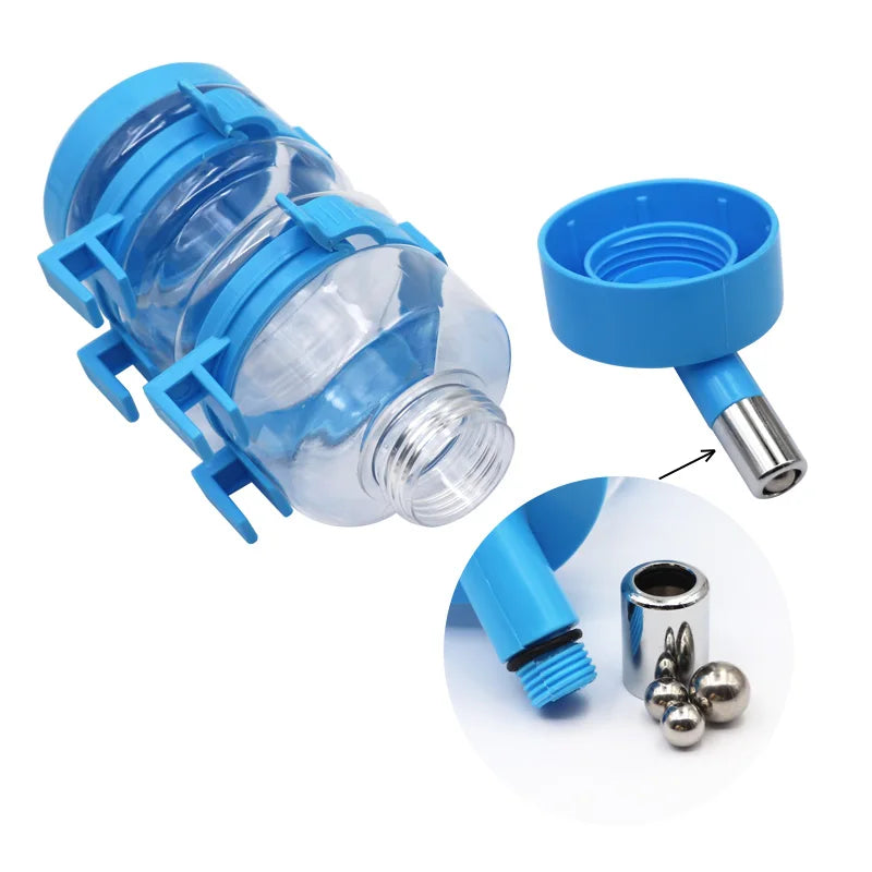 Jiec Automatic Pet Water Dispenser Hanging Bottle For Rabbits Hamsters