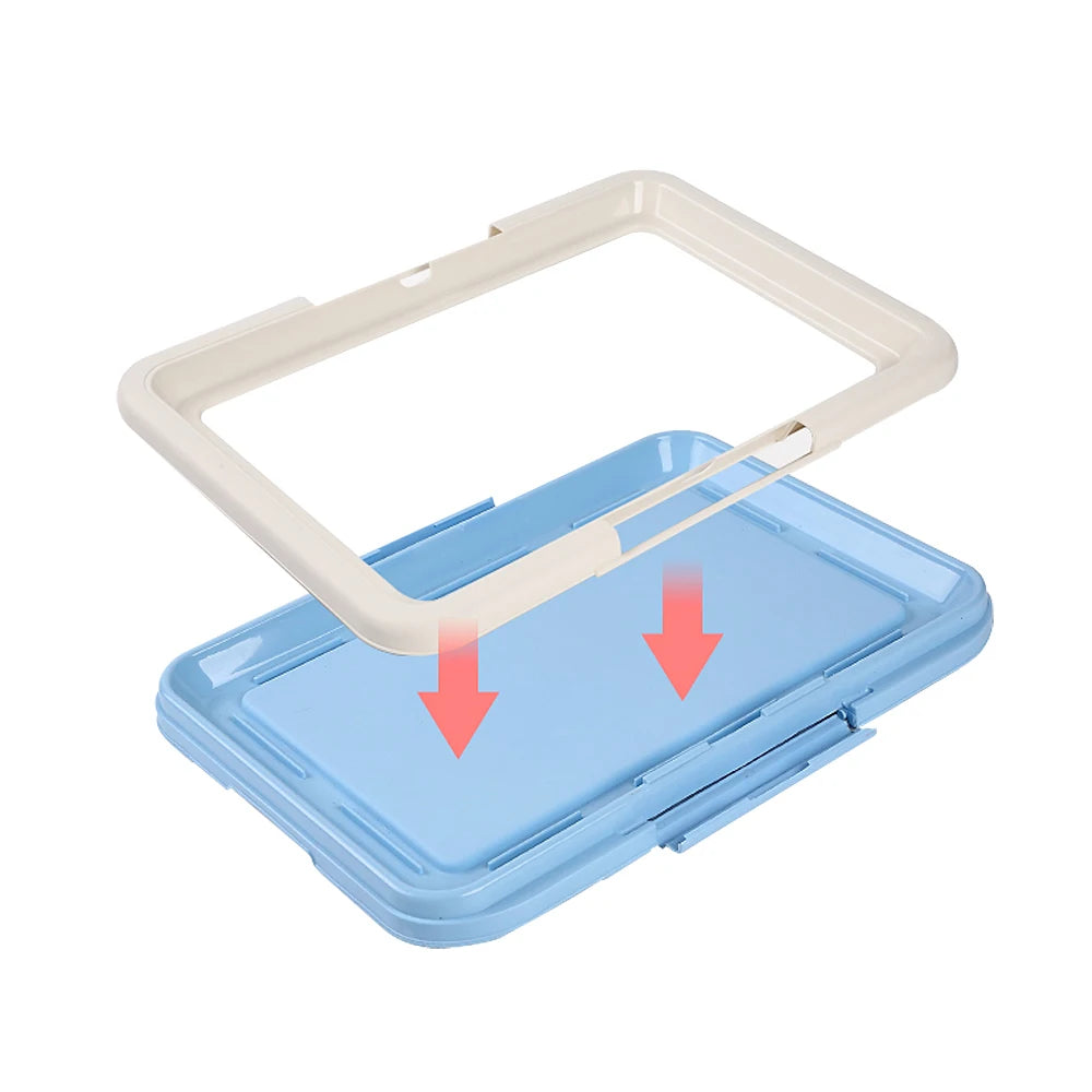 Portable Dog Training Toilet For Puppy Pad Holder Tray