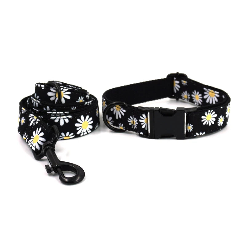 Glorious Kek Personalized Dog Harness Collar Leash Set
