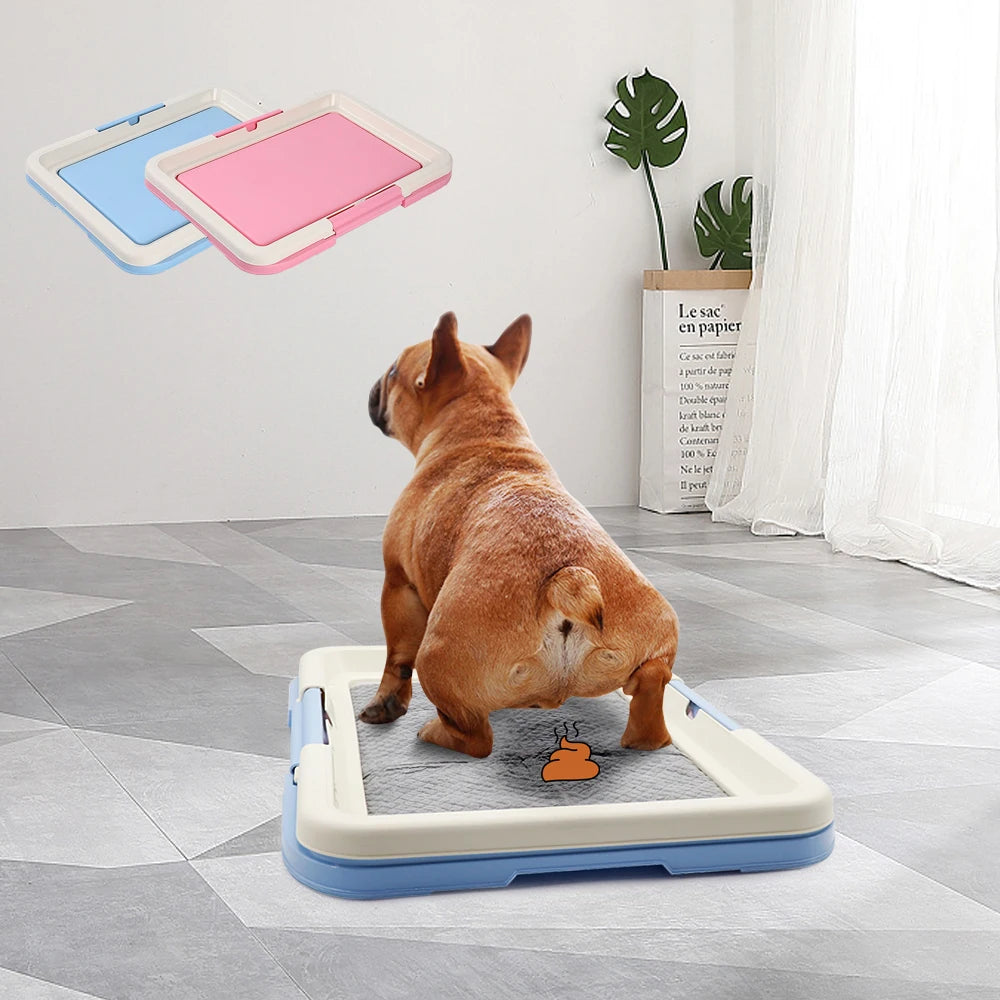 Portable Dog Training Toilet For Puppy Pad Holder Tray