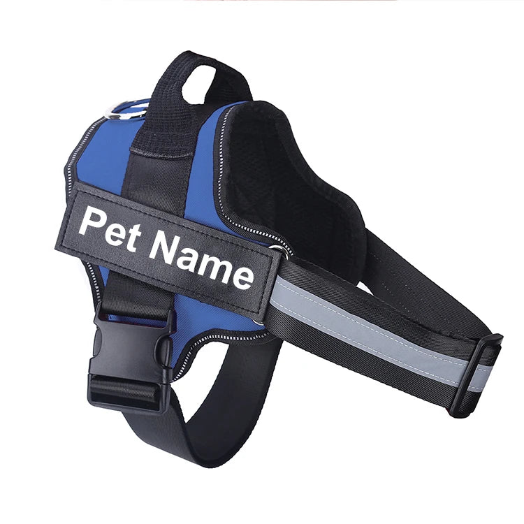 Bolux Adjustable Reflective No Pull Pet Dog Harness Vest
