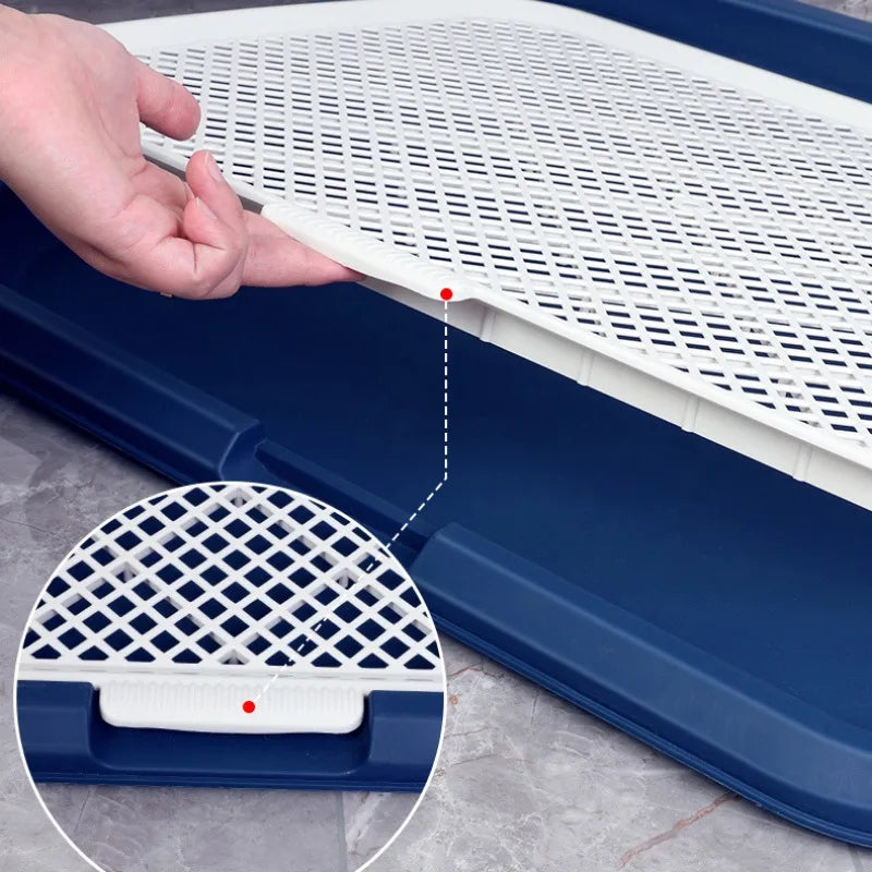 Indoor Anti Slip Reusable Mesh Dog Potty Training Tray
