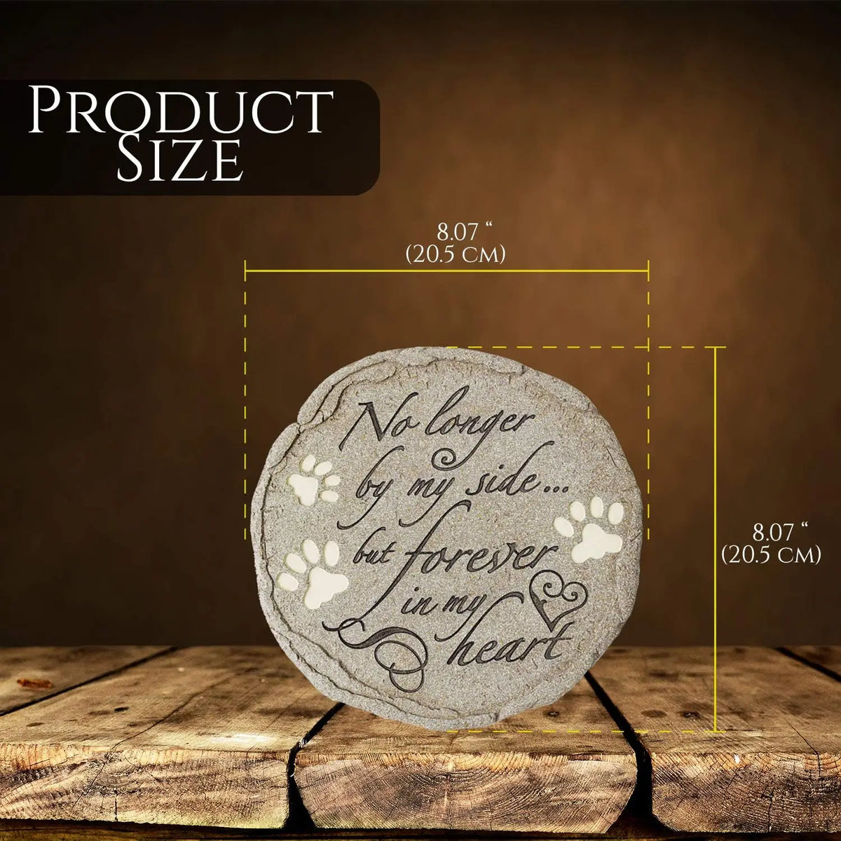 Premium Waterproof Pet Memorial Stone For Cats And Dogs