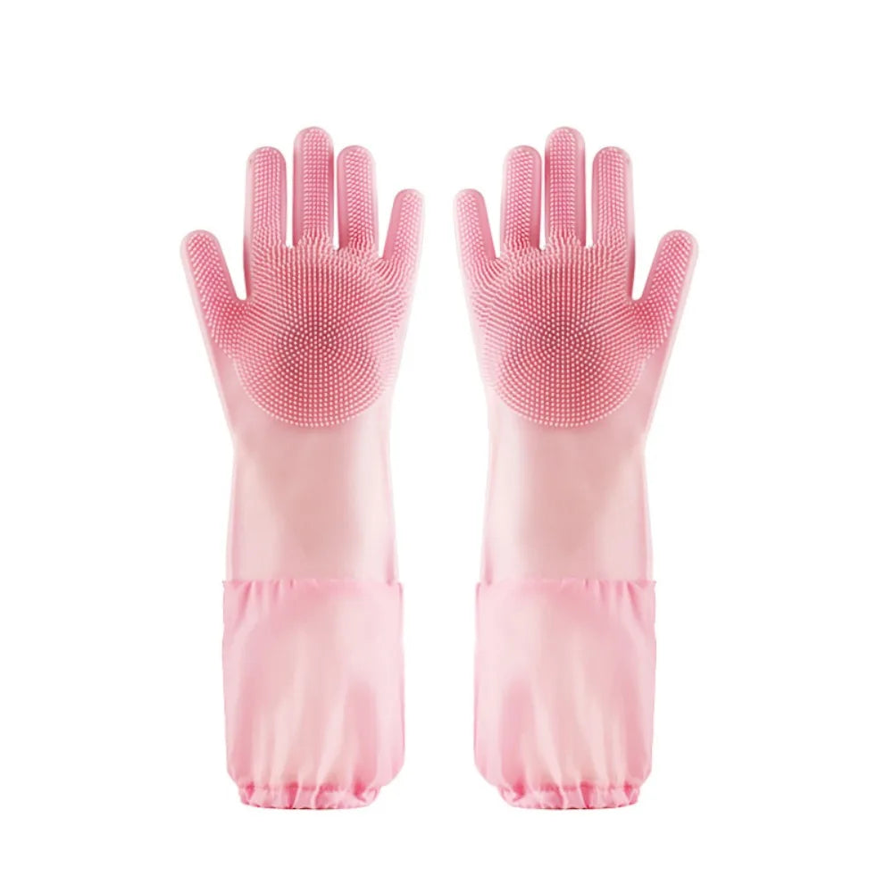 Silicone Pet Bathing Glove For Dog And Cat Grooming