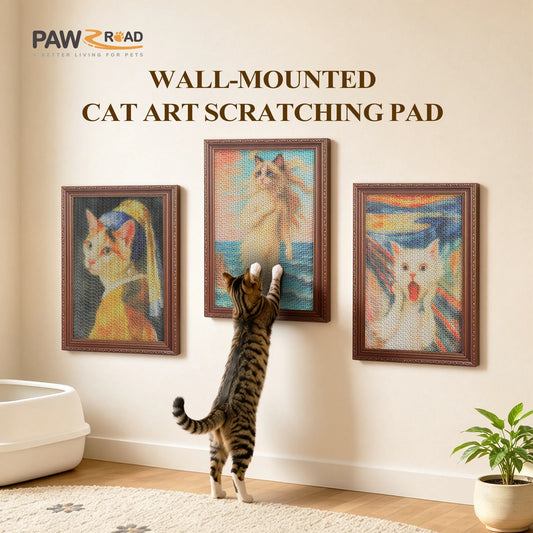 Pawz Road Cardboard Cat Wall Scratcher Board For Home Protection