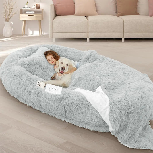 Roomtec Premium Washable Memory Foam Bed For Adults And Pets