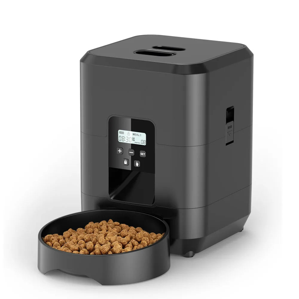 ZYfeeder Automatic Timed Pet Feeder With LCD Display For Cats