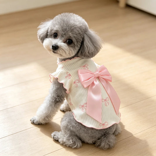 Soft Lightweight Polyester Dog Vest For Summer Pet Wear