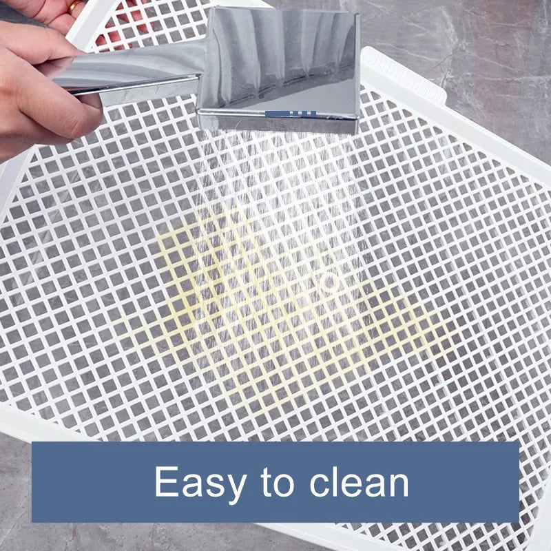 Indoor Anti Slip Reusable Mesh Dog Potty Training Tray