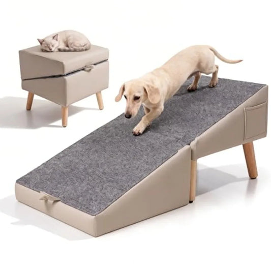 Shxi Durable Indoor Pet Ramp With Gentle Non Slip Surface