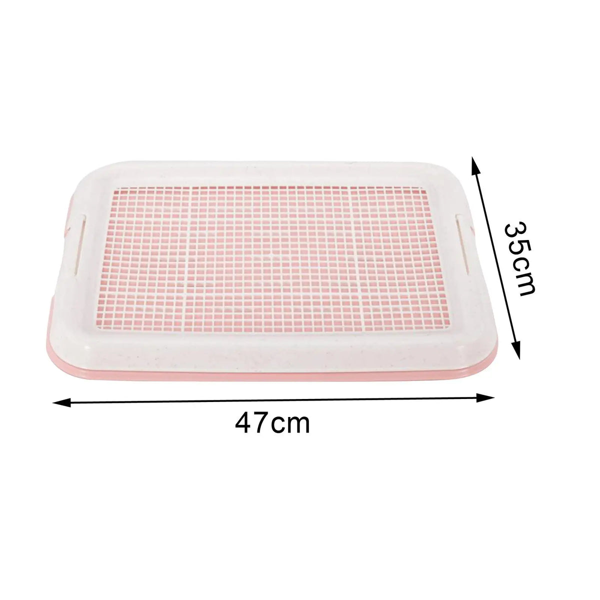 Serenable Dog Potty Training Pan With Secure Latch And Lid
